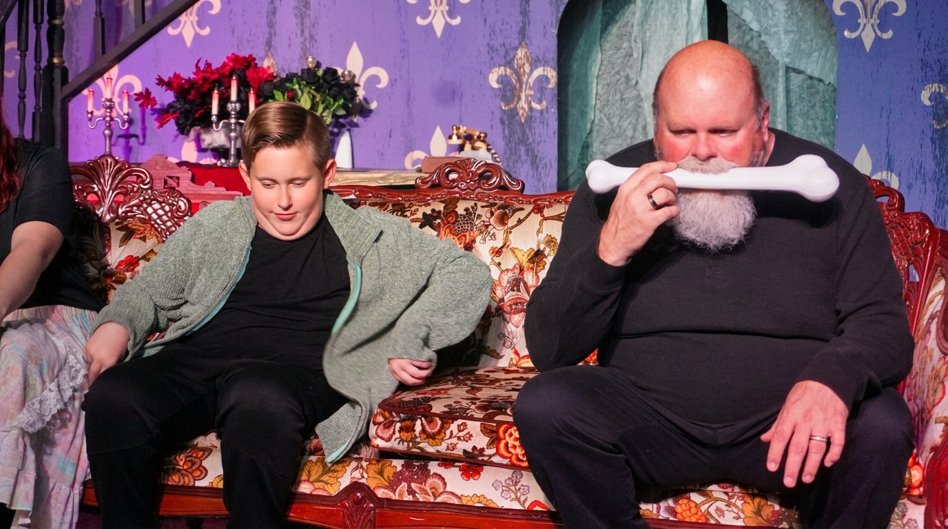 Performing in Gravestone Manor